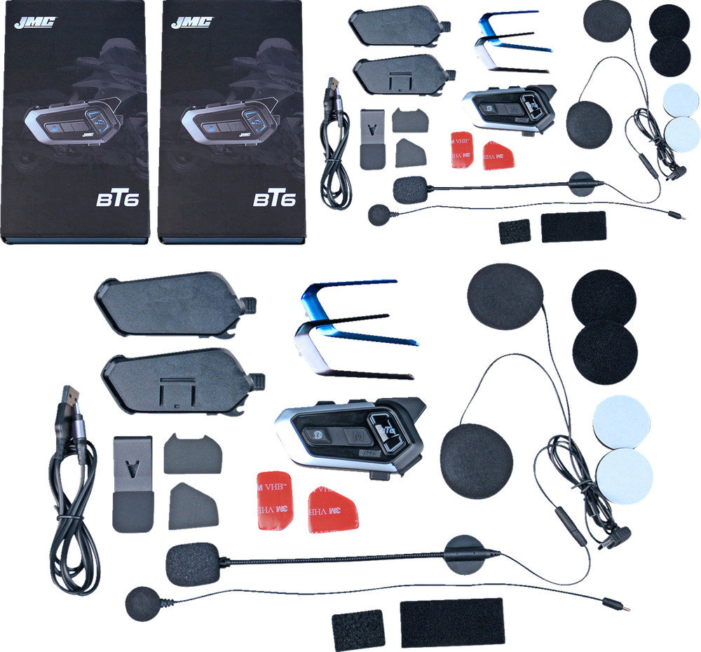 J & M Headset - Bluetooth™ - Universal - Dual Pack HS-BT6-UNV-D