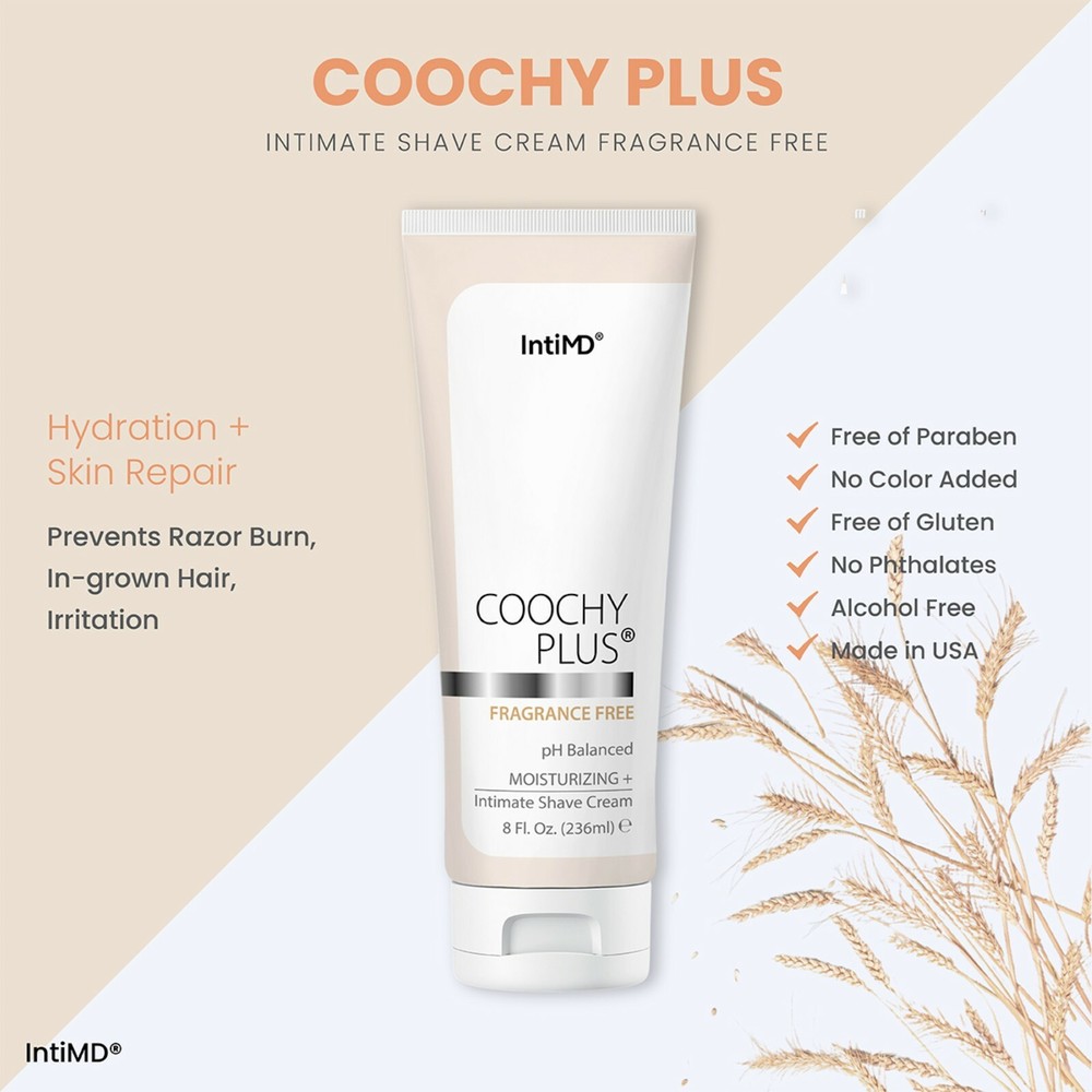 Coochy Plus MOISTURIZING+ & NOURIA 3-Steps Kit Intimate Shave Gift Set