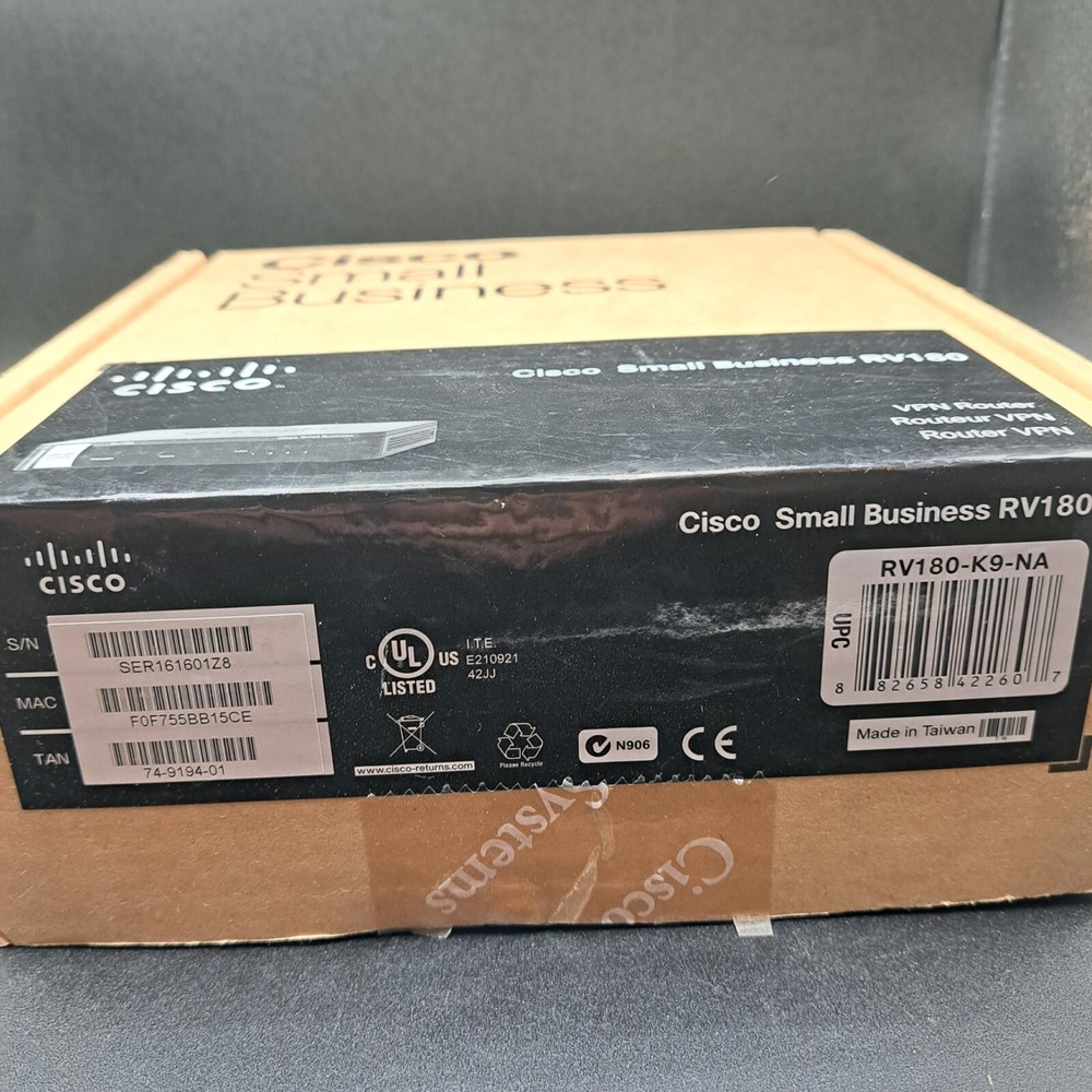 Cisco RV180 VPN Router