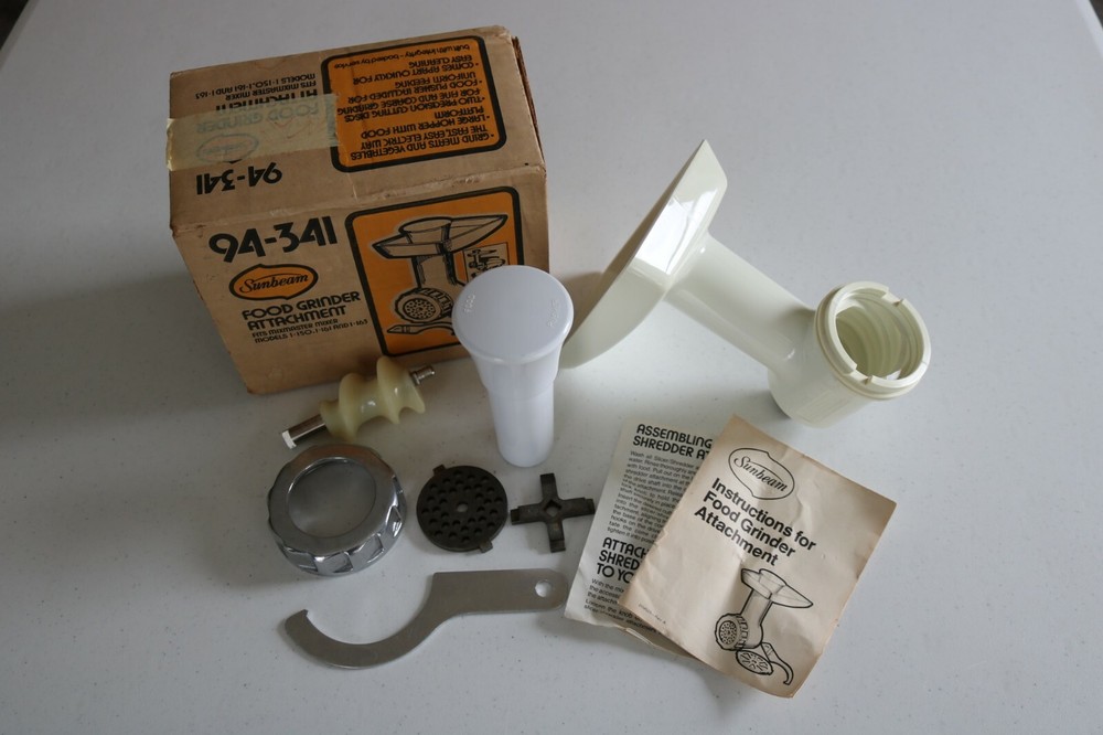 Sunbeam 94-341 Food Grinder Attachment
