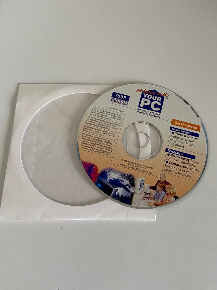 At Home with Your PC 2000 Software CD ROM Sampleware Templates