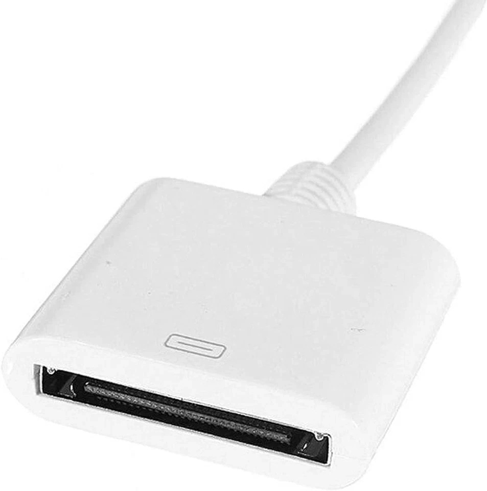 for Apple 30pin Female to USB 3.1 Type-C USB-C Sync Data Charging Adapter Cab...