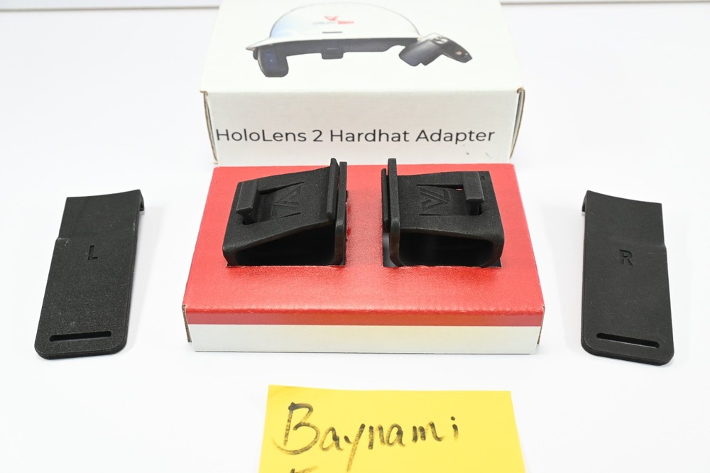 Microsoft HoloLens 2 Visual Live Hardhat Adapter for 3-pinlock hardhat