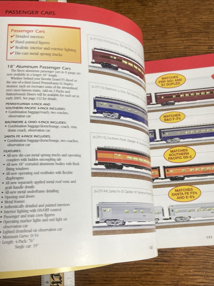 Vintage Lionel 2004 Train Catalog Volume Two ￼