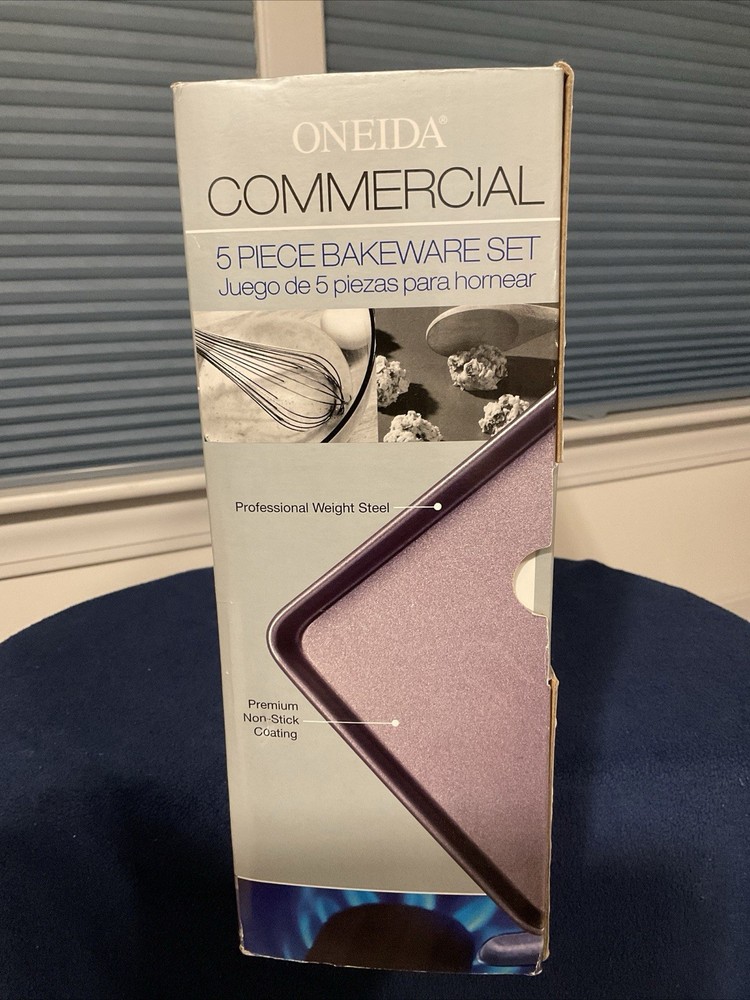 Oneida 5 Piece Commercial Bakeware Boxed Set (NIB)