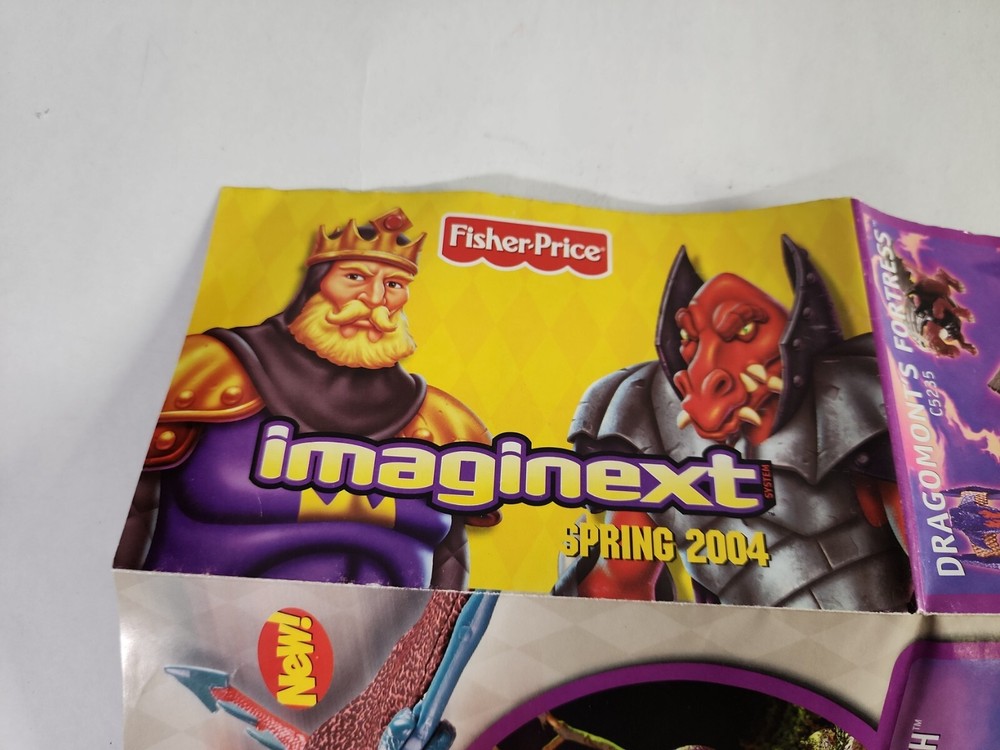 Imaginext Set Book Spring 2004 Part Pamphlet