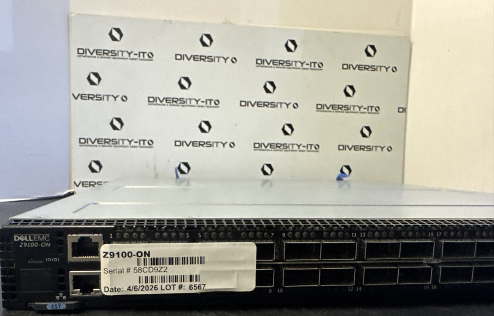 DELL PowerSwitch Z9100-ON 0KY5C4 Network Switch 100GbE `
