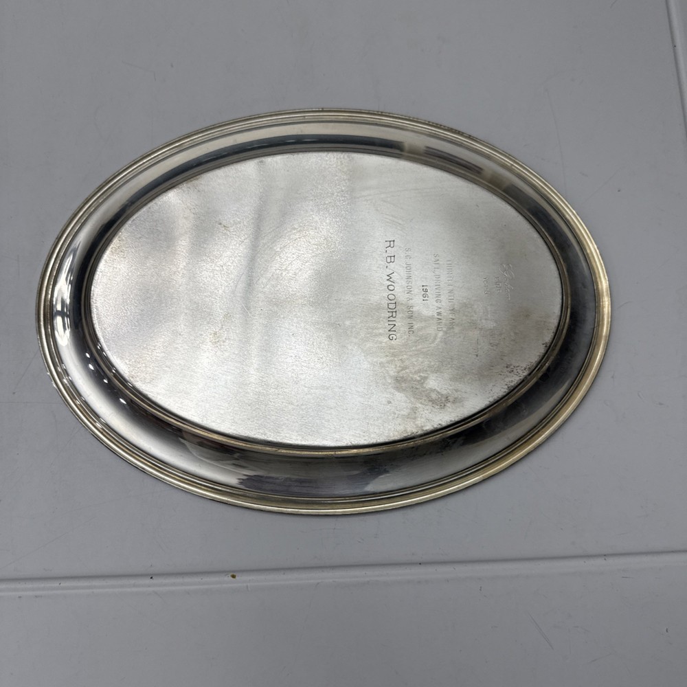 Gorham Silverplate Oval Platter Tray
