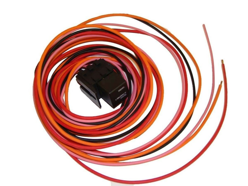 Universal 40A Relay Switch with Wiring - Kit