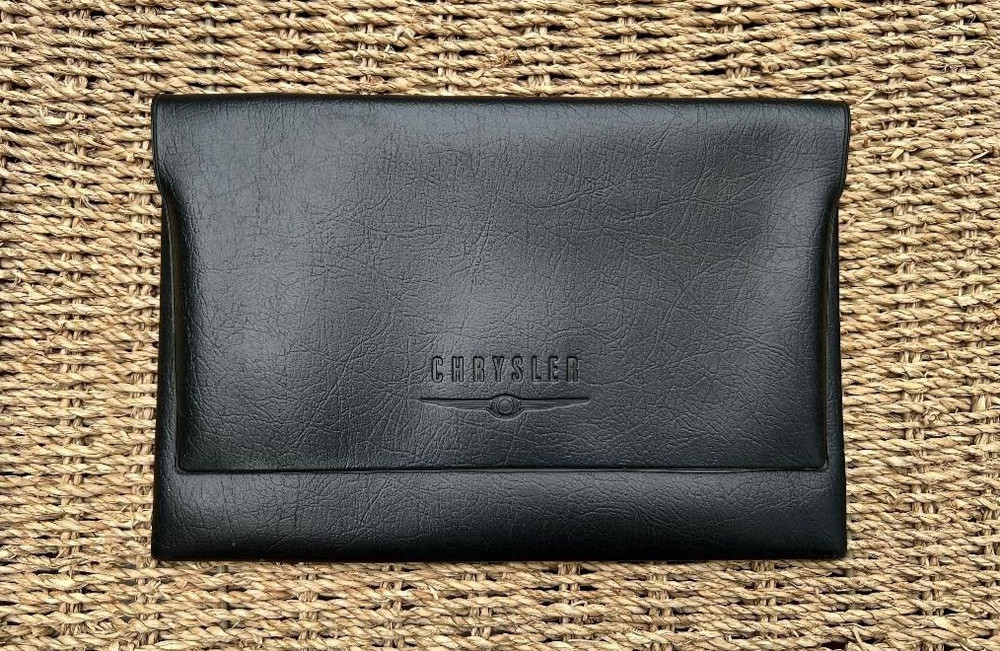 Genuine CHRYSLER Document Wallet Folder Manual Handbook Service Book holder