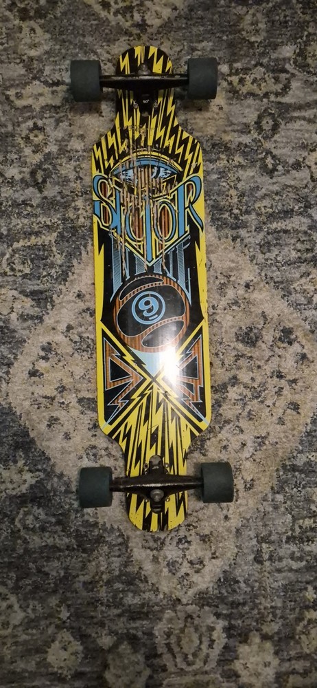 Sector 9 Saber Drop Through Complete Longboard with Graphic Deck and Wheels