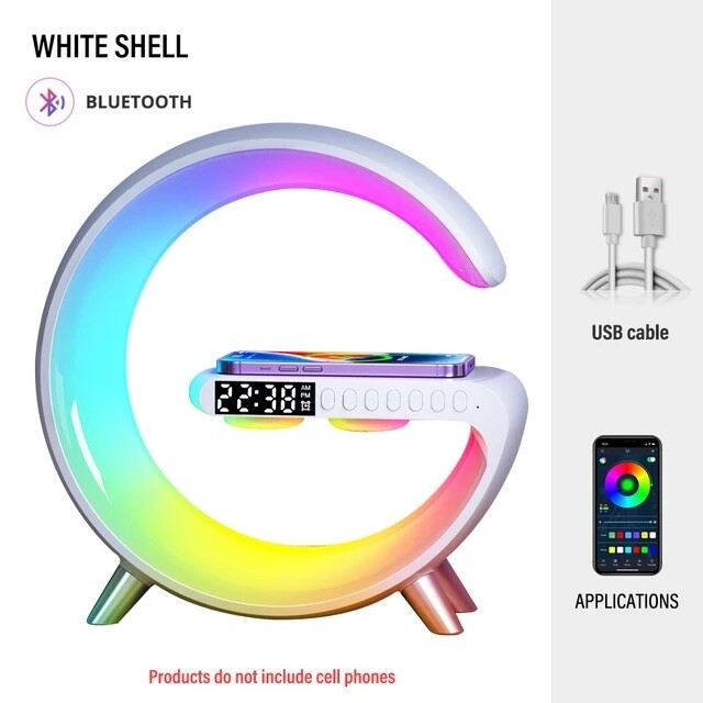 led night light wireless charging