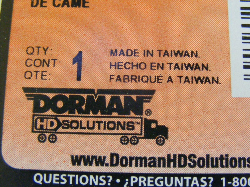 Dorman 505-5110 Cam Position Sensor. (t) & (PE1)