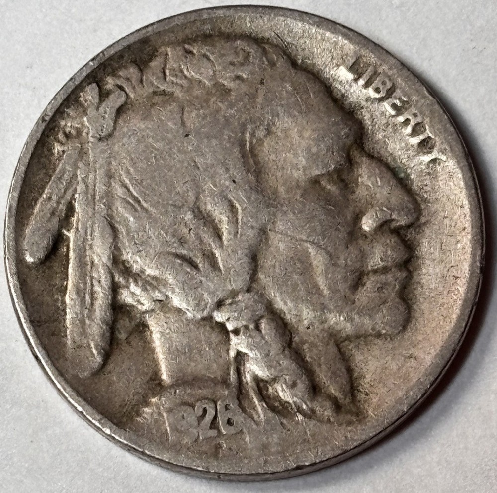 1926-S BUFFALO NICKEL VF+ KEY DATE!!!