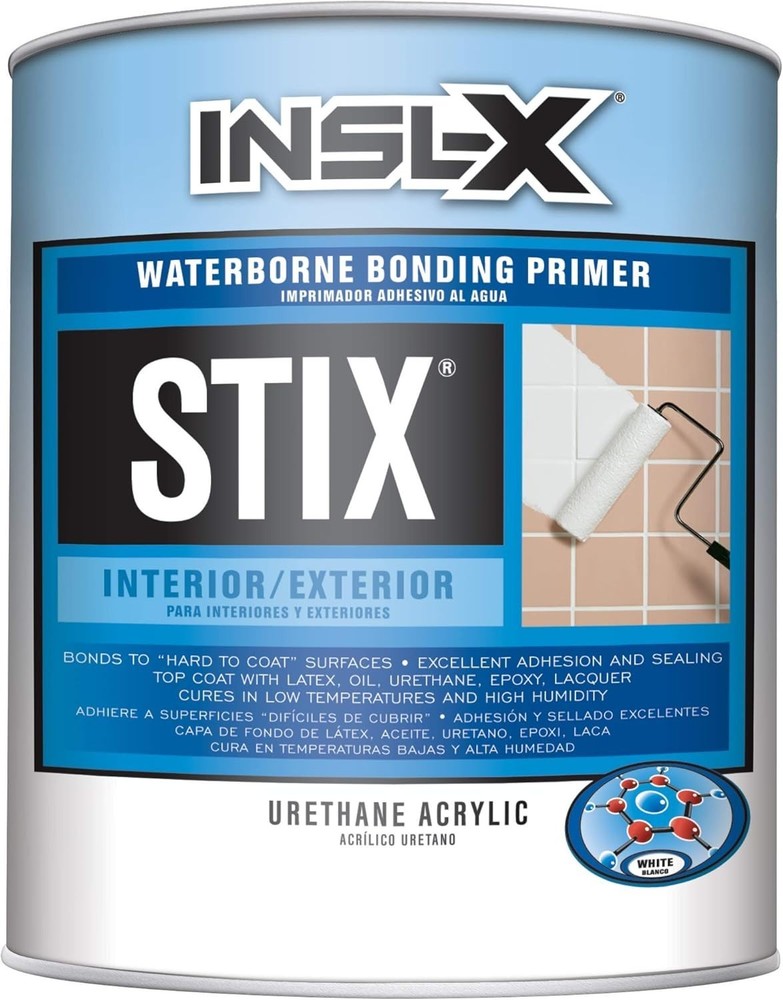04 Stix Acrylic Waterborne Bonding Primer, 1 Quart, White