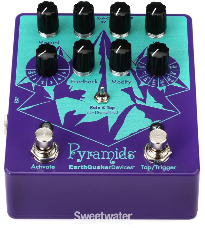 EarthQuaker Devices Pyramids Stereo Flange Pedal