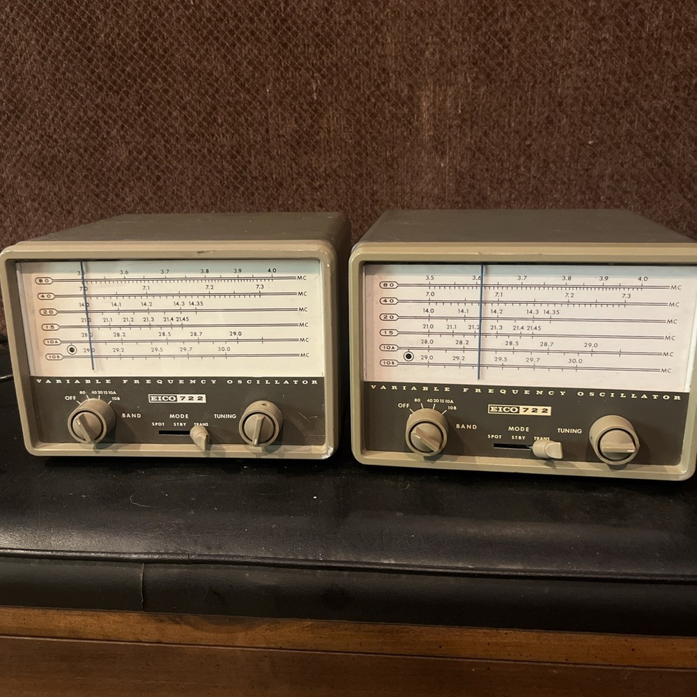 Vintage EICO Model 722 Variable Frequency Oscillator (VFO) - (NOT TESTED)