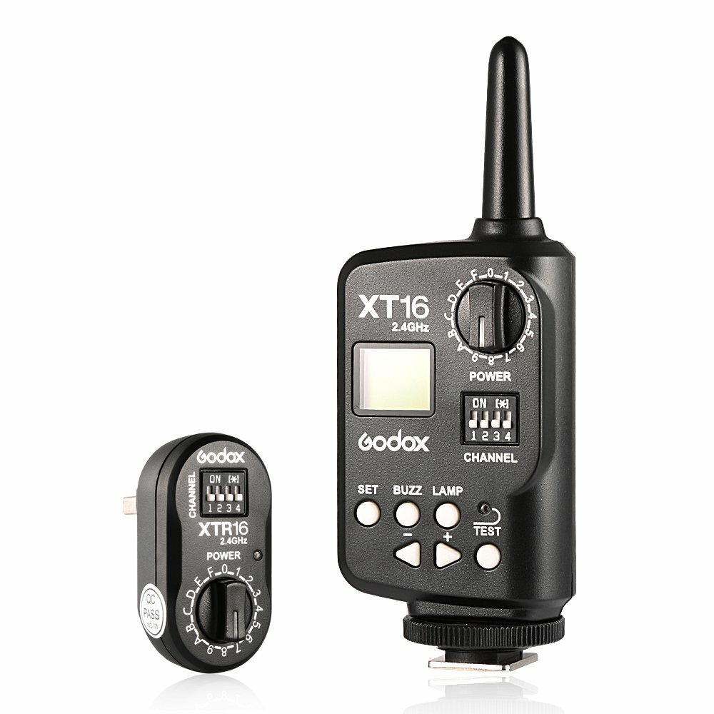 US Godox XT-16 Wireless 2.4G Power Controller Flash Trigger Set f Studio Flashes