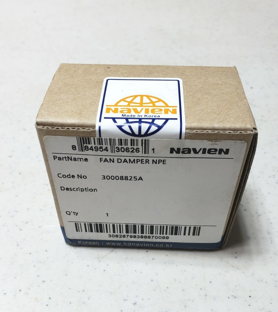 NAVIEN 30008825A Fan Damper for NPE Tankless Water Heater,  N£W Sealed