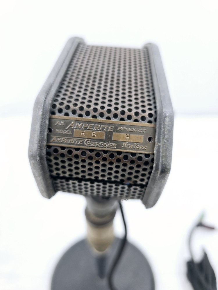1930s Amperite RB Ribbon Microphone