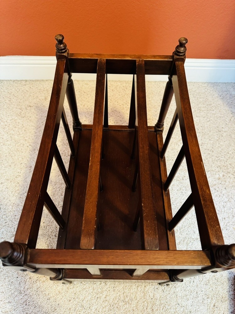 Bombay Company Solid Wood Magazine Rack Drawer