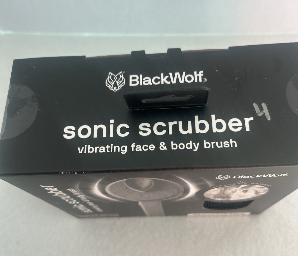 BlackWolf SSRB1006 Sonic Scrubber - Black