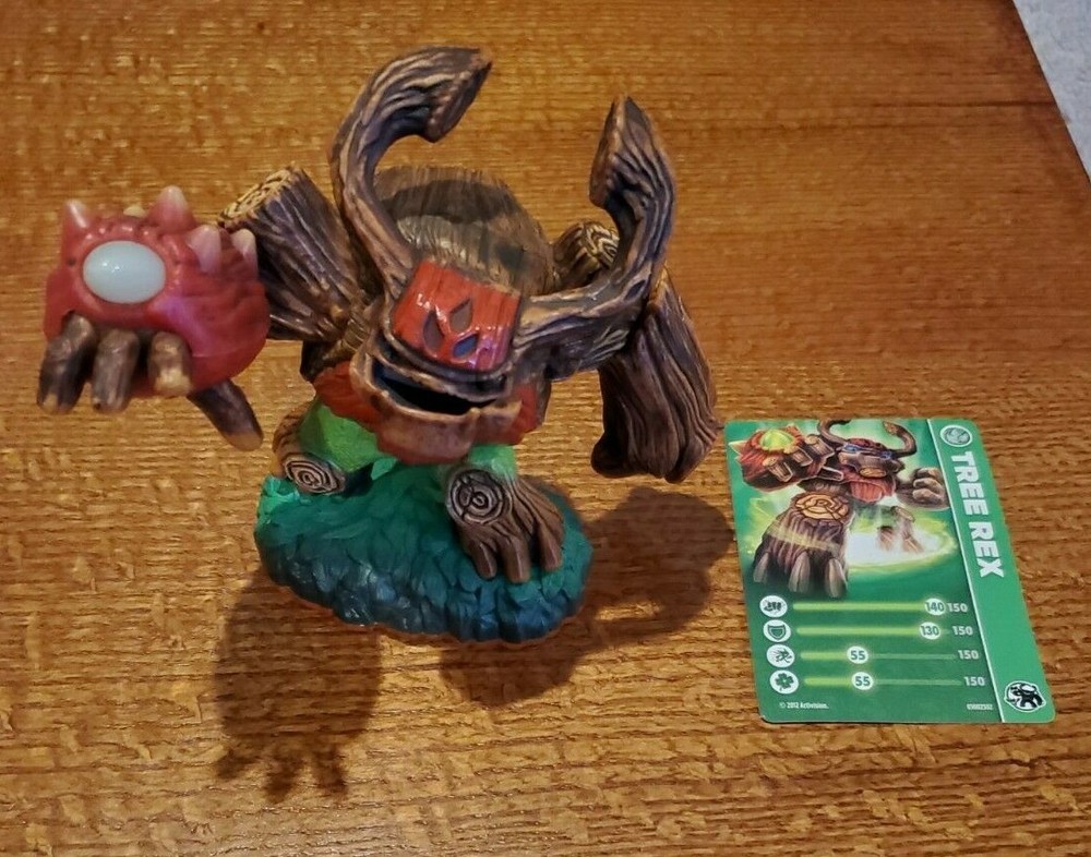 Skylanders Giants Tree Rex Figure and Card