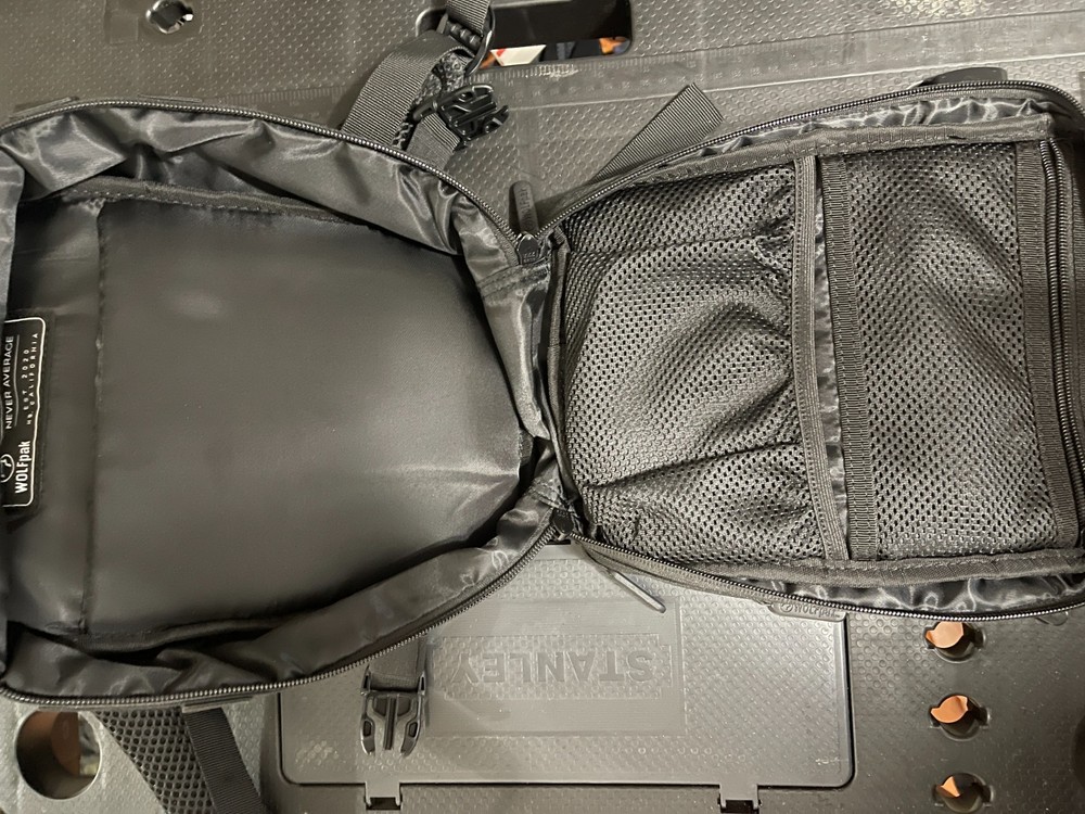 WOLFpak Mini Backpack Black Bag Wolfpack
