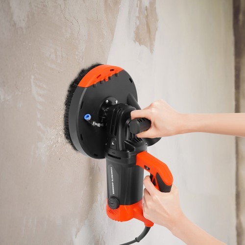 Concrete Surface Grinder Angle Grinder Floor Grinding Machine w/Dust Shroud
