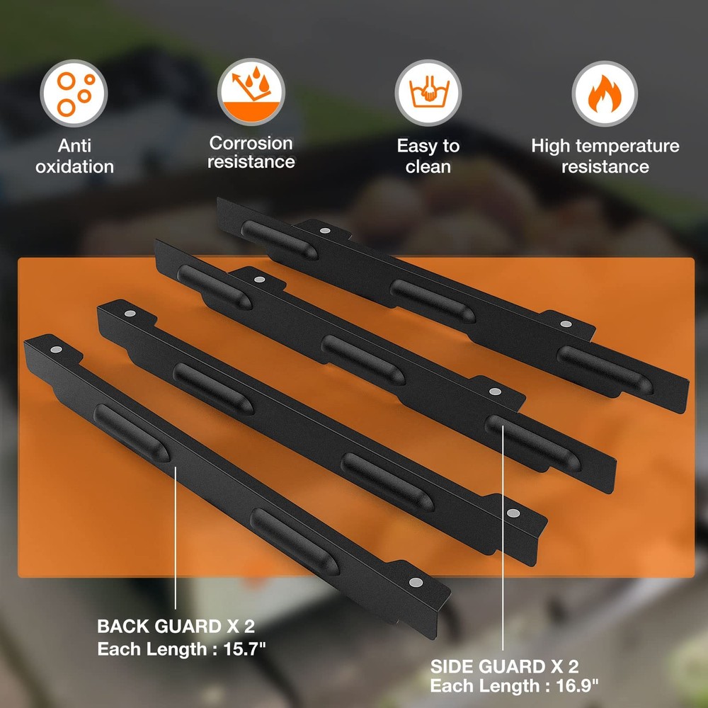 Upgraded Wind Guards for Blackstone 36” Griddle, Blackstone Griddle Accessori...