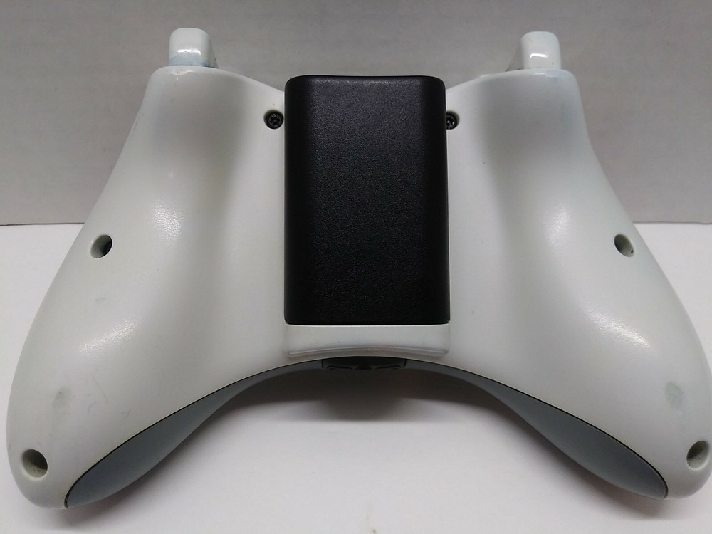 Official Microsoft Xbox 360 WHITE Wireless Controller Genuine OEM Tested