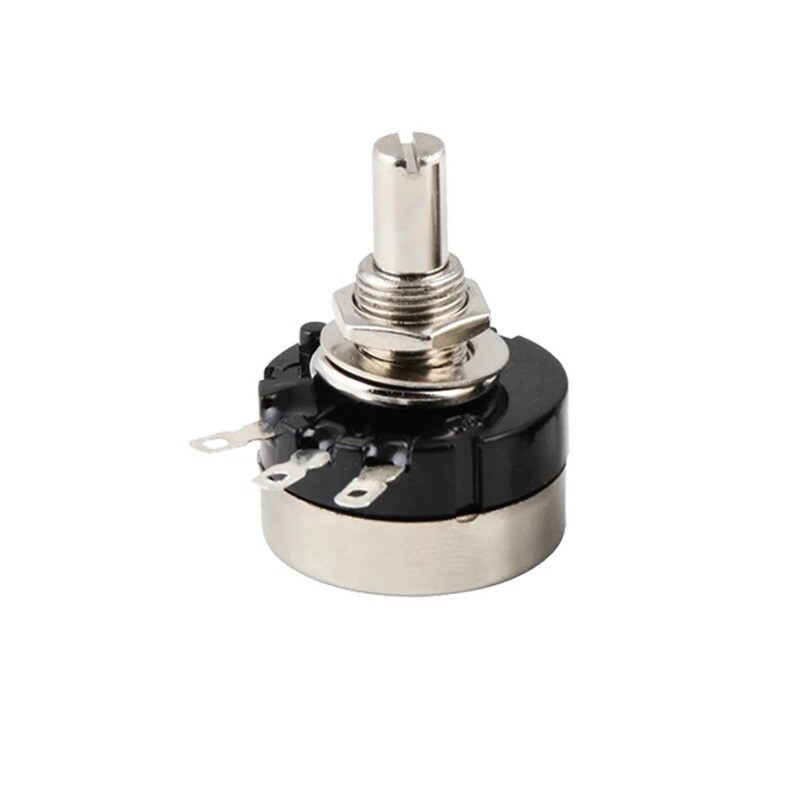 1K - 1M Rotary Potentiometer Variable Dial Resistor Precision Single Turn + Knob
