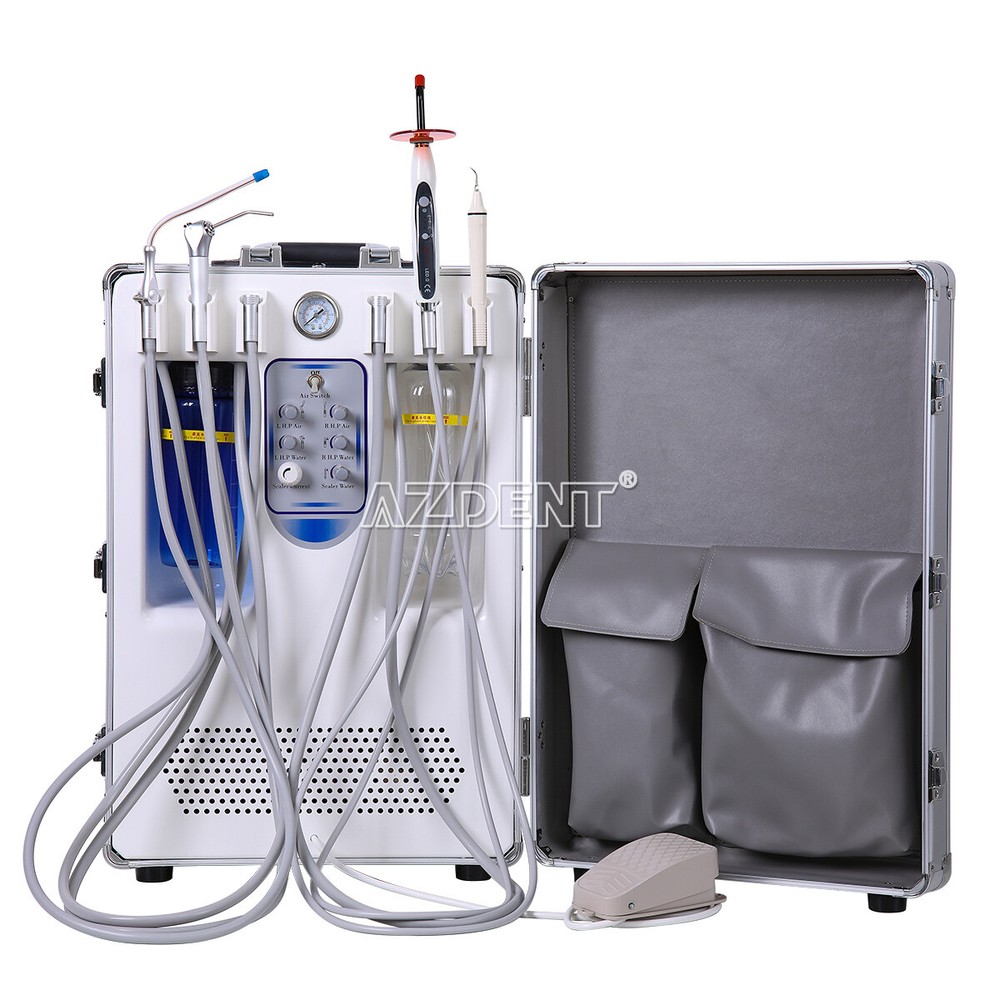 Dental Chair Unit DC Motor Computer Controlled+Stool Kits / Moblie Delivery Unit