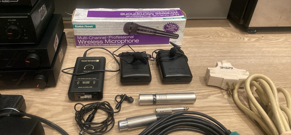 wireless microphone System Radio Shack
