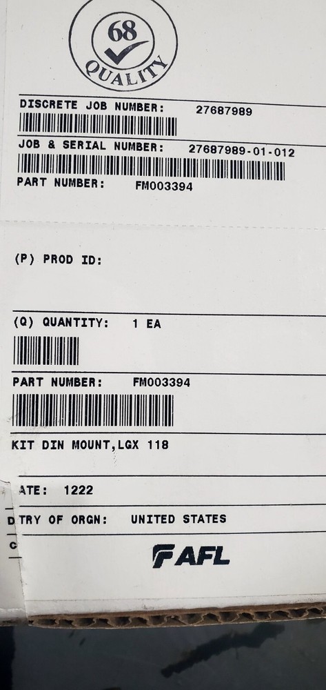 DIN Rail Mount Clip for Poli-Mod Cassette