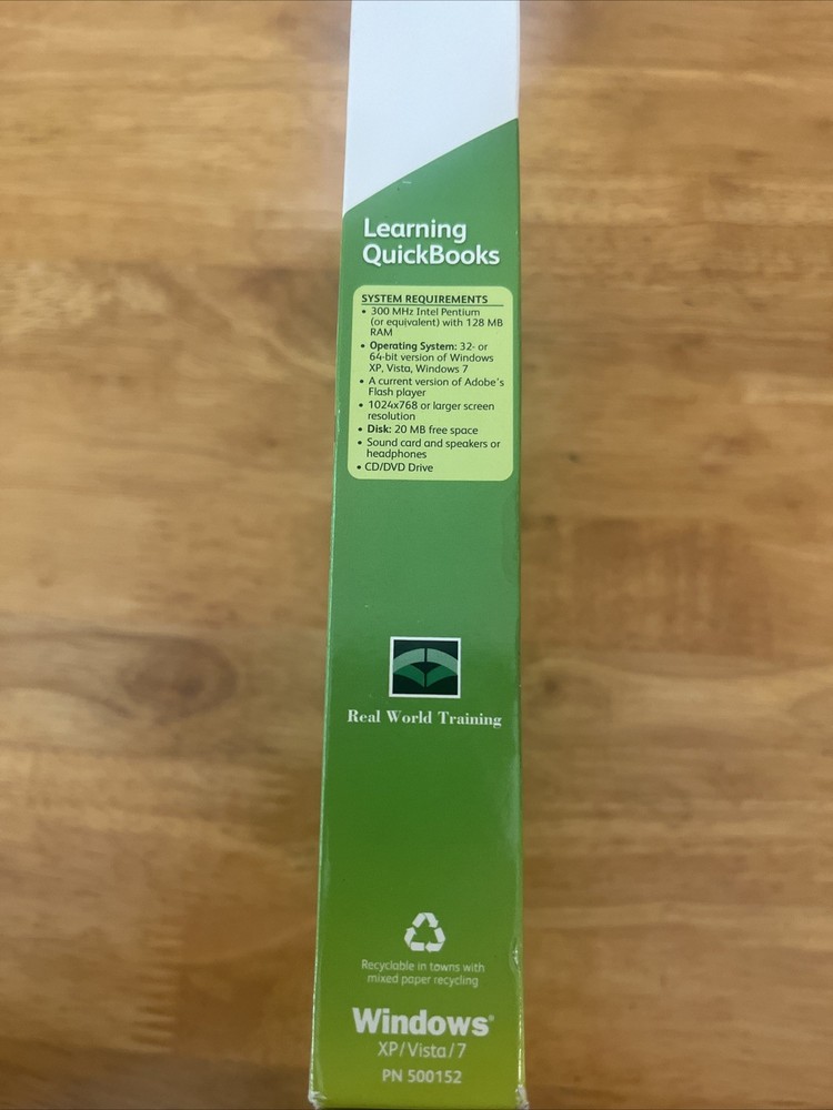 Intuit QuickBooks Learning CD Pro & Premier Training Step By Step Guide
