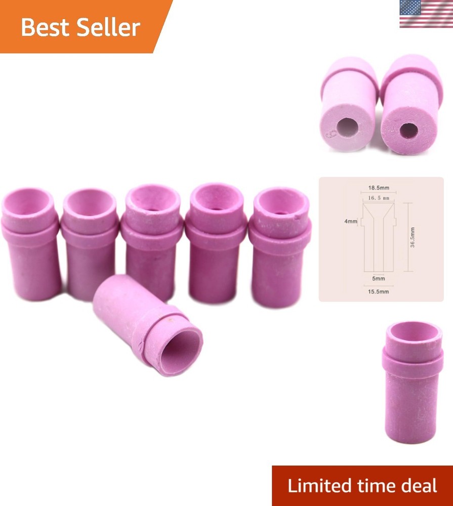 High-Performance Ceramic Nozzle Set, 5mm & 6mm - Perfect for Industrial Projects