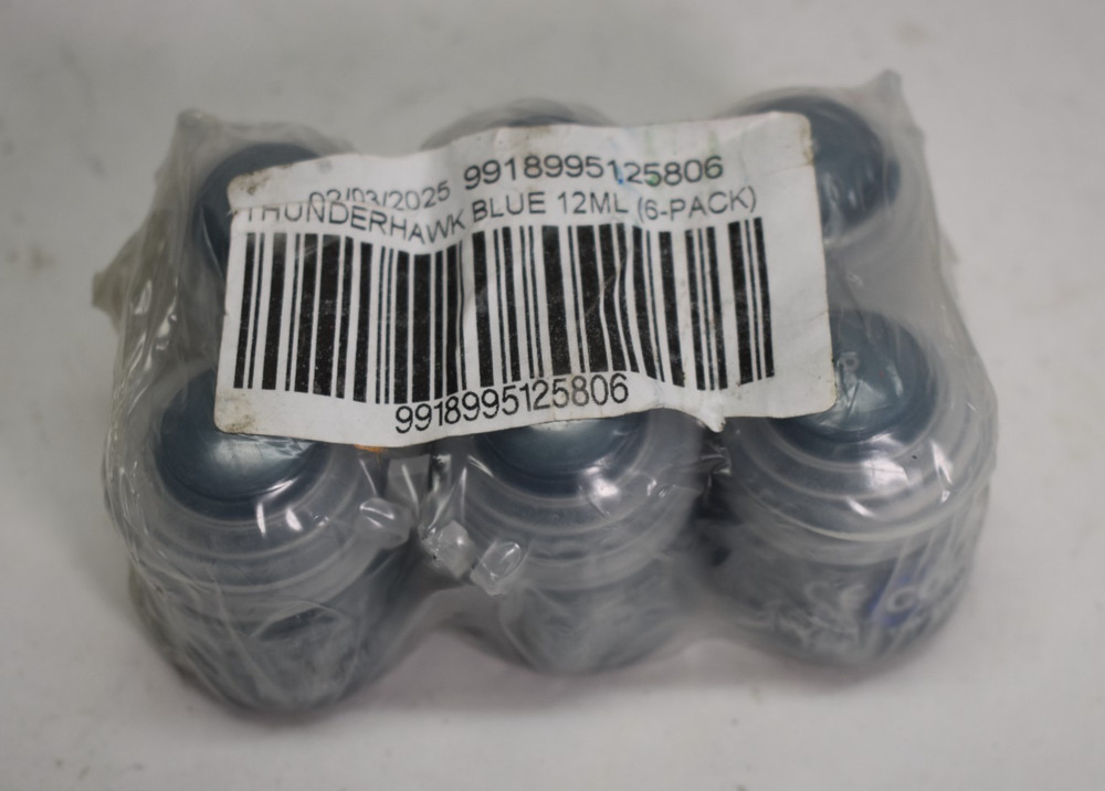 Citadel Games Workshop Warhammer Layer Thunderhawk Blue 12ml Paint 6 Pack