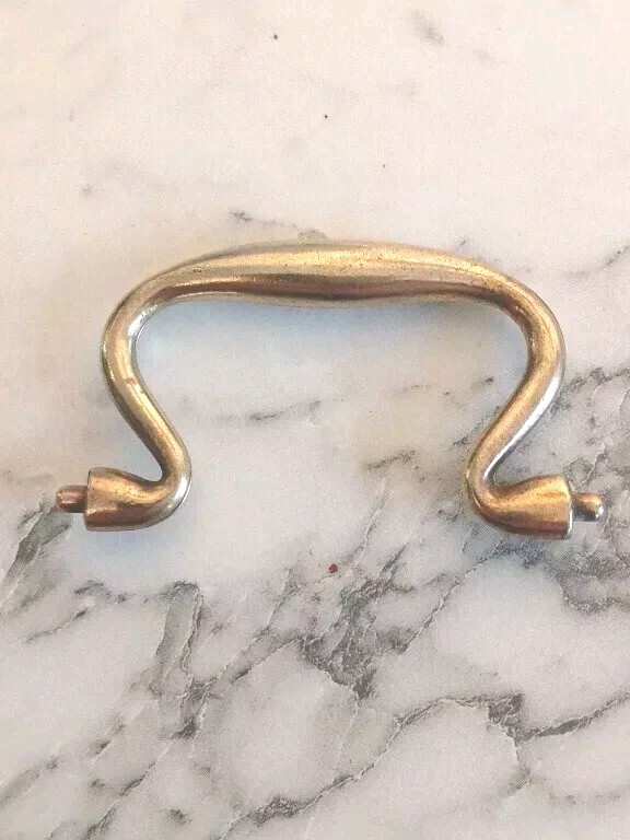 Vintage Brass Swan Handles Pulls Cupboard/Drawer £6 each.