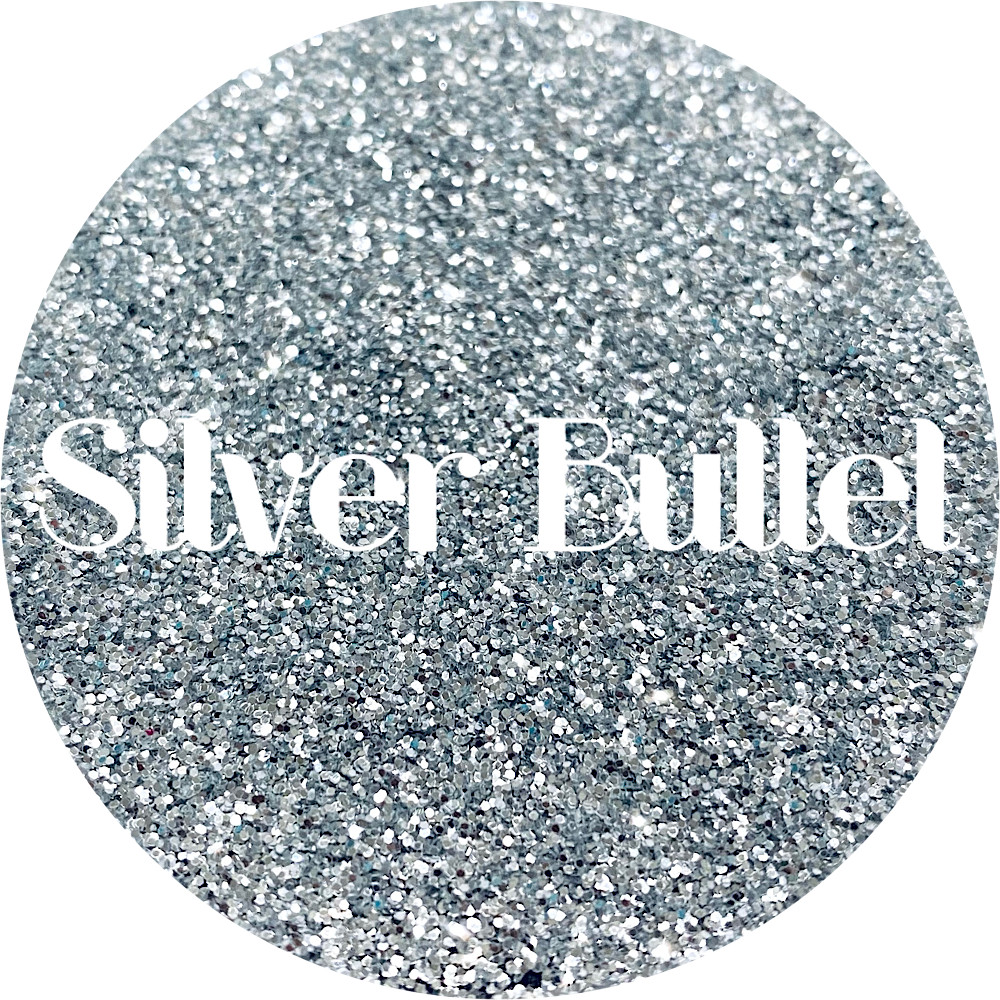 Premium Polyester Glitter - Silver Metallic Fine XL