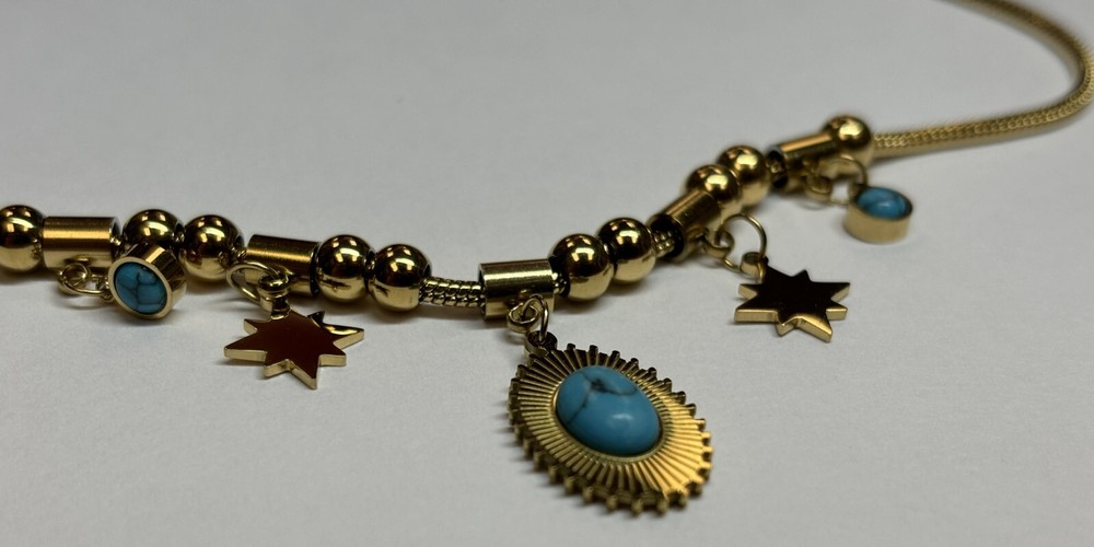 Gold DIY Egypt Eye Necklace