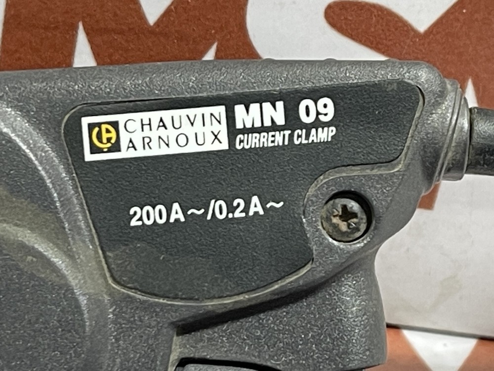 CHAUVIN ARNOUX MN09 ELECTRIC CURRENT TEST CLAMP