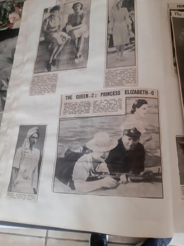 Royal Newspaper Scrapbook
