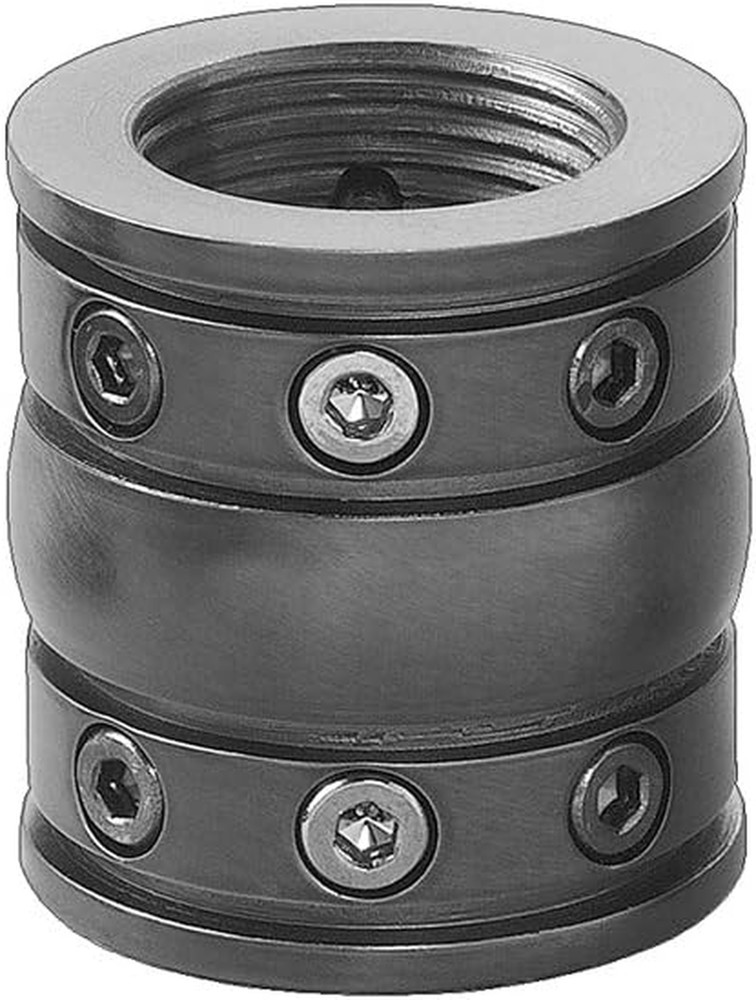 337007SBK Accessory Decorative Coupler, Satin Black