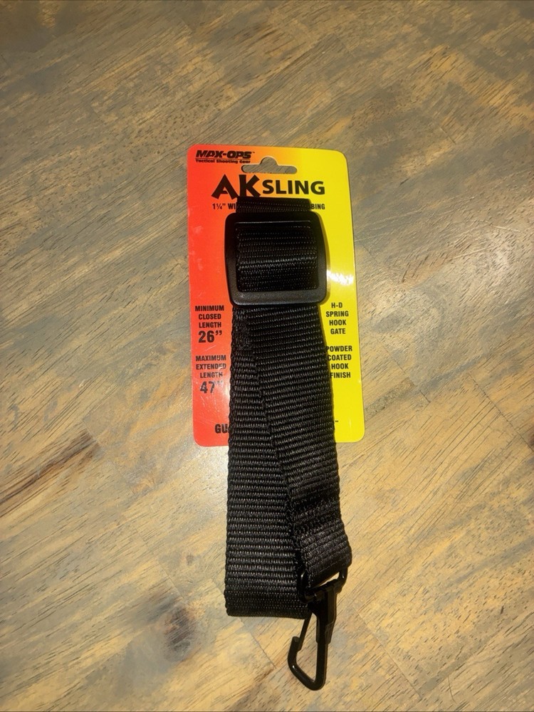 MAX-OPS AKStyle TACTICAL SLING TWO POINT BLACK