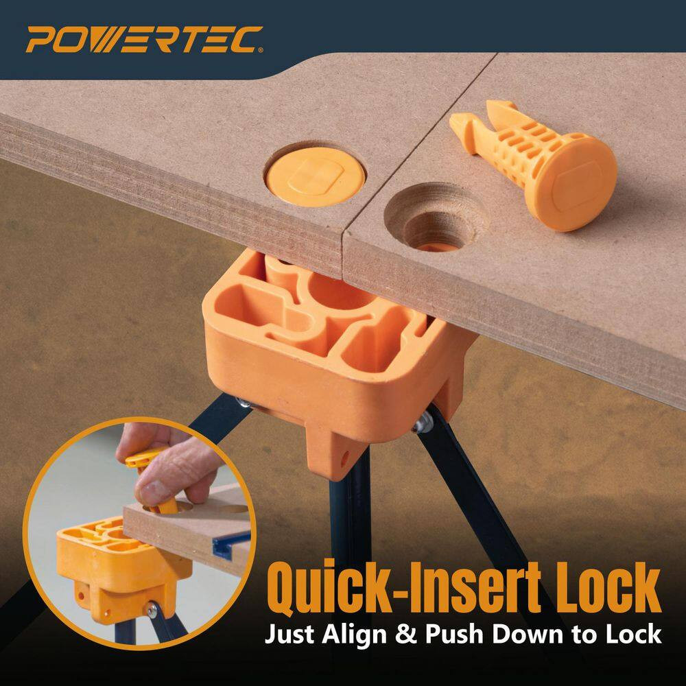 Quick-Insert Locks for Arachni Flex Workbench Tabletops-Secure and Easy Attachme