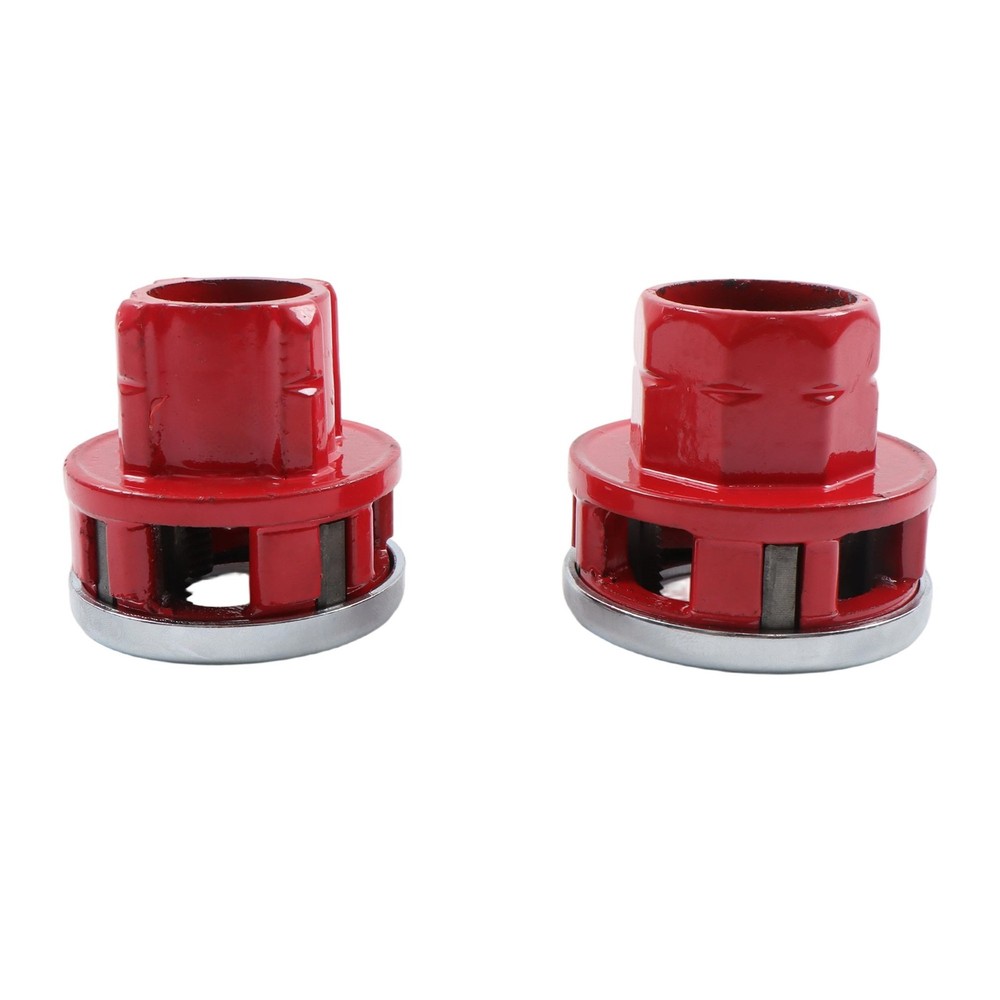 7 Size 3/8" To 2" Dies Set W/ Handle Pipe Threader Threading BSPT Pipe Threader