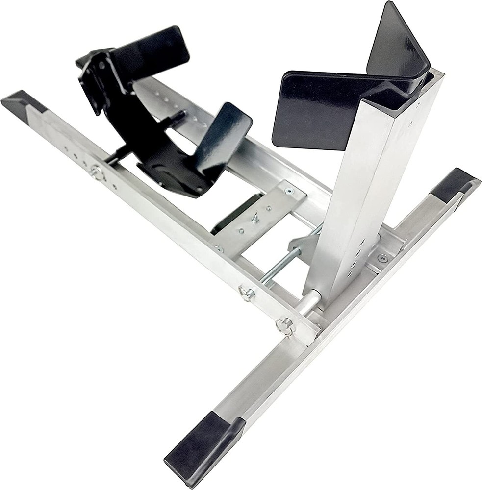 TALON MOTORCYCLE WHEEL CHOCK PIT-STOP TRAILER STAND WITH ADAPTER KIT