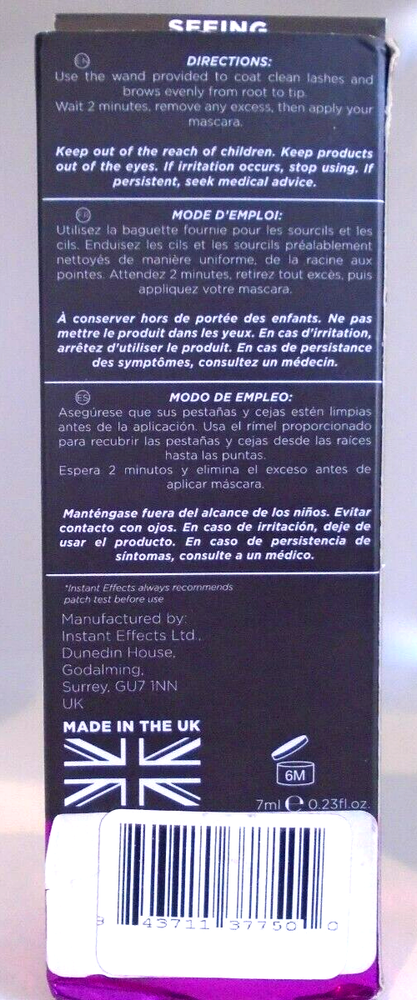 Instant Effects Lash & Brow Volumiser 7ml 0.23 fl oz