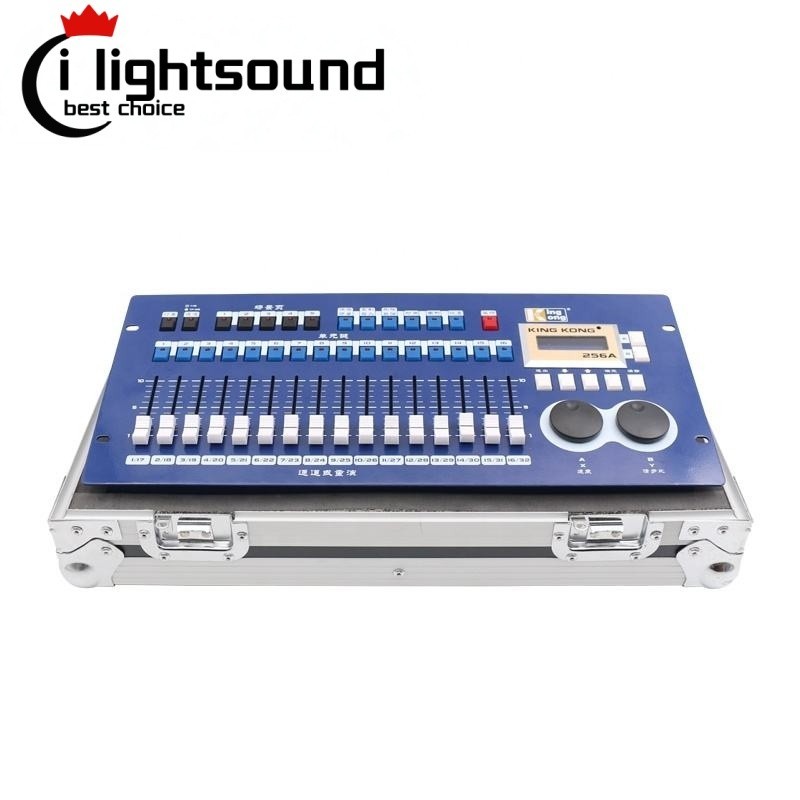 Led Disco Dj Stage Lighting controller Kingkong 256A Console +flight case